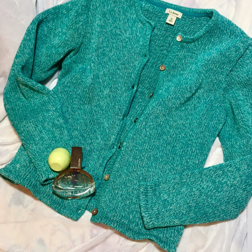 L.L. Bean knit cardigan